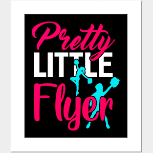 pretty little flyer Funny Cheerleader Cheering Posters and Art